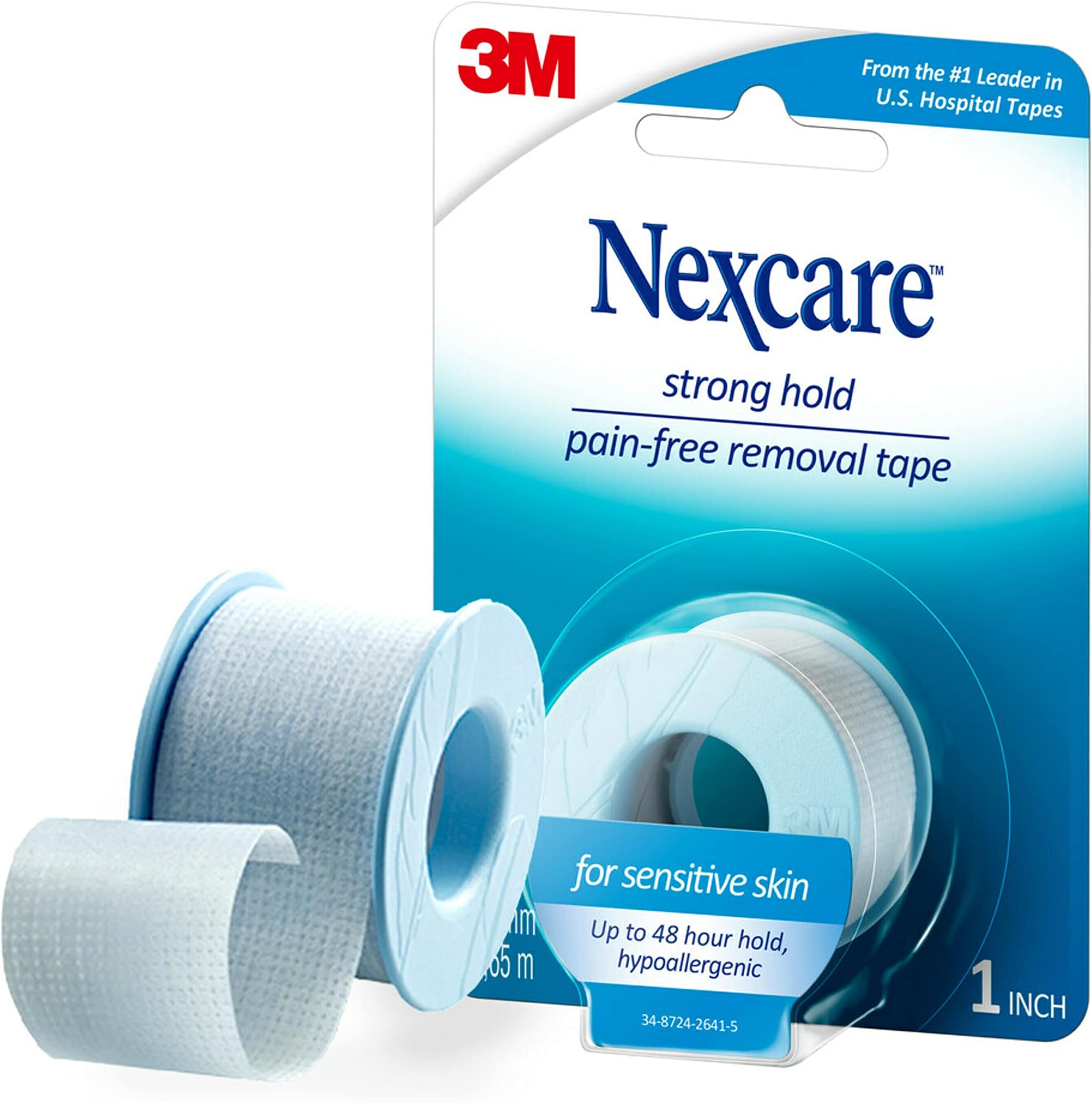 3m Nexcre Sens Skn Tape Size 1ct 3m Nexcare Sensitive Skin Tape 1inx4yds 1ct