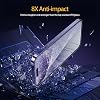 5D Privacy EasyFit 2 Easy Application Apparatus Screen Protector Tempered Glass Ghost Screen Compatible with BUFF LABS iPhone 15 Series (iPhone 15 Pro Max)