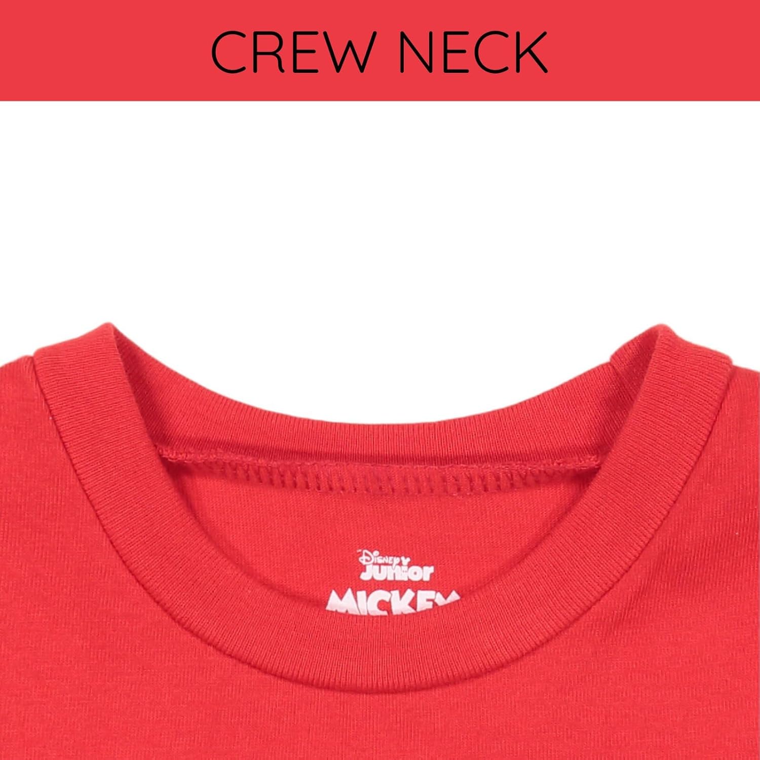 Disney Mickey Mouse T-Shirt and Shorts Outfit Set Infant to Big Kid Sizes (12 Months - 12) - Image 5