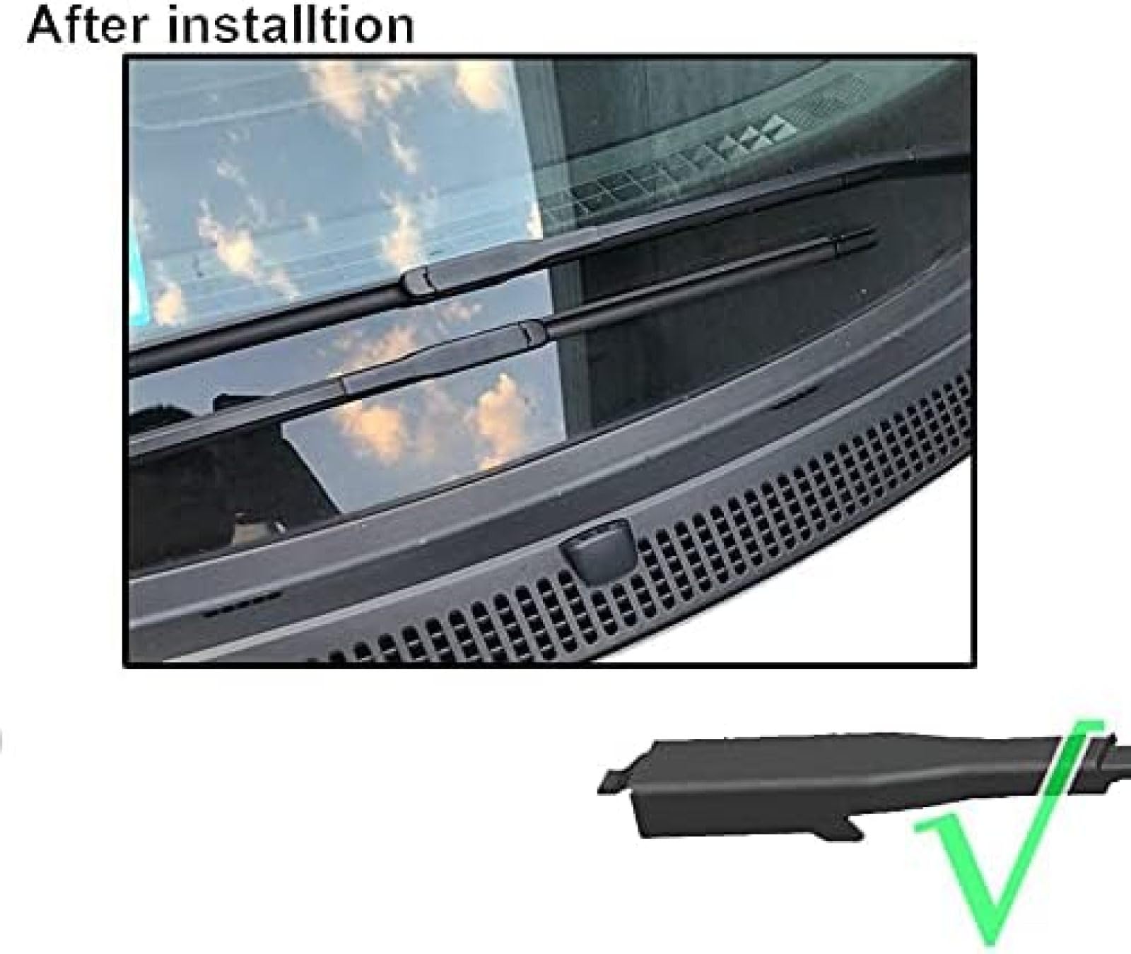 Juego de escobillas limpiaparabrisas Delanteras y traseras de 3 uds, para Smart,ForTwo W451 Coupe 2014 2013 2012 2011 2010 2009 2008 2007 Estilo de Coche