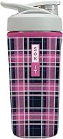 Vista 73 de Funda aislante de neopreno para botella mezcladora de proteínas Sok It BotlSok (Jardín inglés de picnic, se ajusta a botella mezcladora de 28 oz)