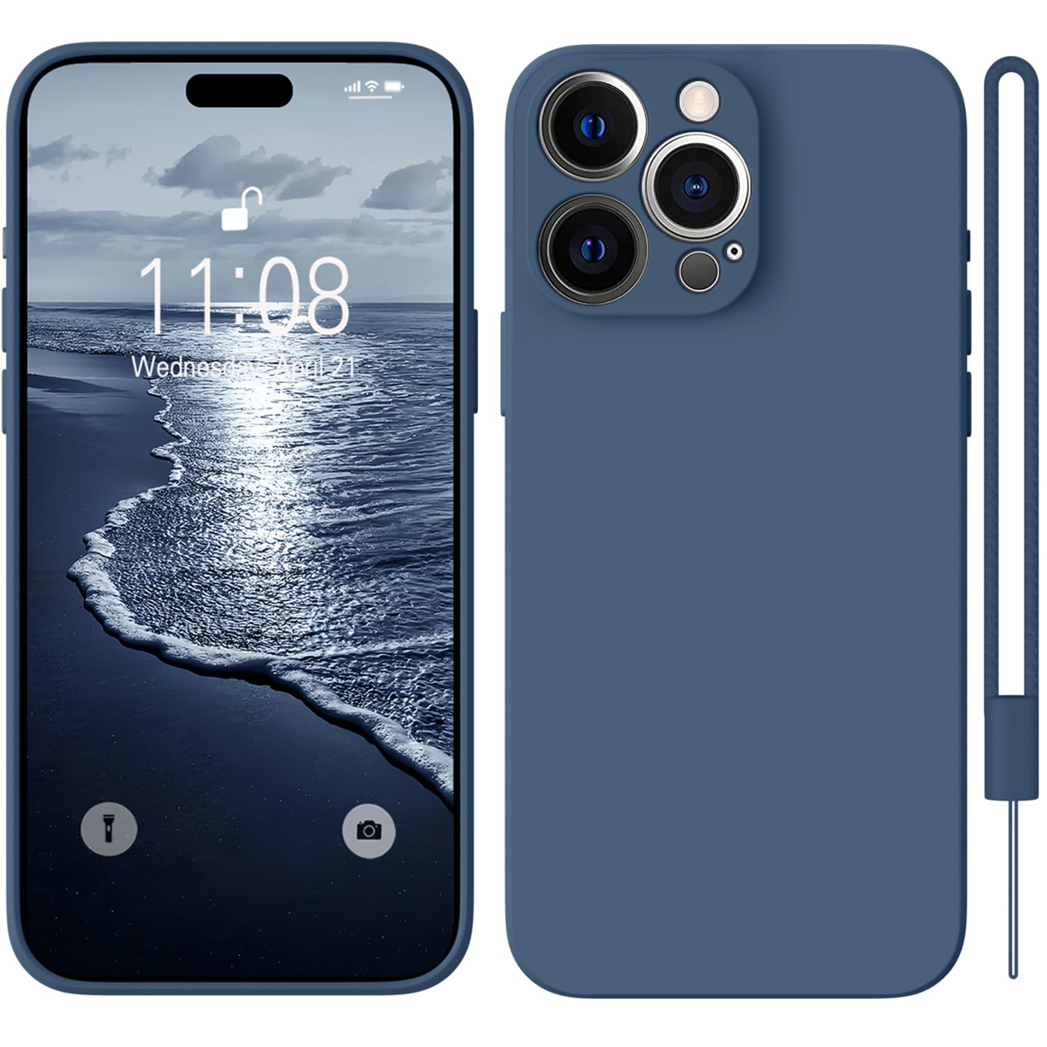 HGH Ultra Dünne IPhone 11 Hülle Aus Silikon – Mit Lanyard & Kameraschutz | Rundumschutz & Kabelloses Laden Möglich