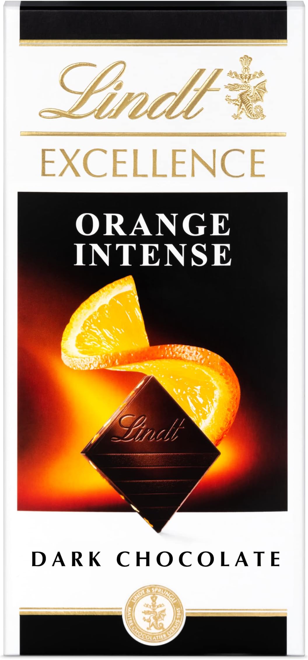 Excellence Orange Intense Dark Chocolate, 2 x 100 g