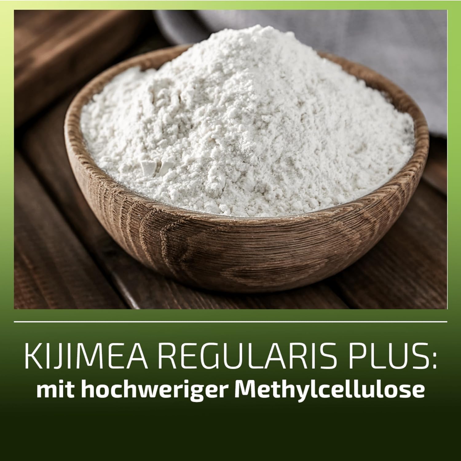 Kijimea® Regularis PLUS – für ein neues Darmgefühl | Mit erlesener Methylcellulose, natürlichen Flohsamenschalen und ausgewählten Bakterienstämmen, 525g