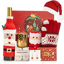 CabyGift Womens Christmas Gift Sets, 2025 Unique Christmas Gift Basket for Women, xmas Presents Holiday Gift Box for Mom, Wife, Teacher, Sister, Best Friend