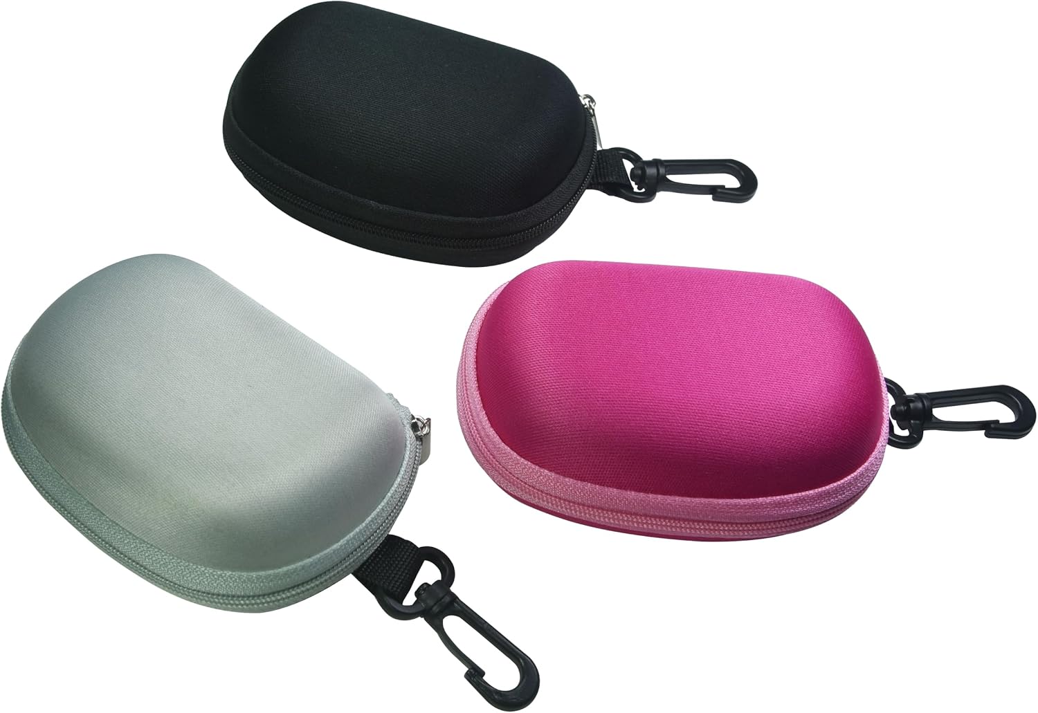 Unisex Semi-Hard Shell Folding Eyeglasses Cases With Clasps | Protective Case For Folding Glasses