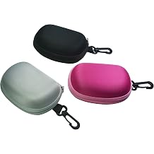 Unisex Semi-Hard Shell Folding Eyeglasses Cases With Clasps | Protective Case For Folding Glasses