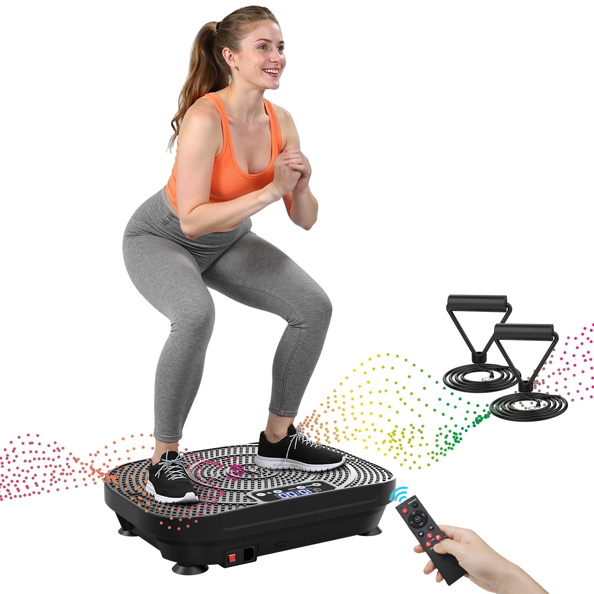 Amazon.com : AXV Vibration Plate Fitness Platform Exercise Machine
