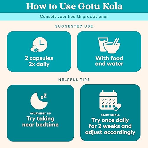 Miniatura 4 de Cápsulas de Gotu Kola de Organic India (90 cápsulas)