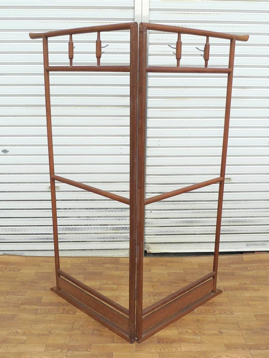 Amazon.co.jp: 天然木二枚折り着物掛け衣桁衣文掛け 303 : ホーム Amazon.co.jp: 天然木二枚折り着物掛け衣桁衣文掛け 303 : ホーム