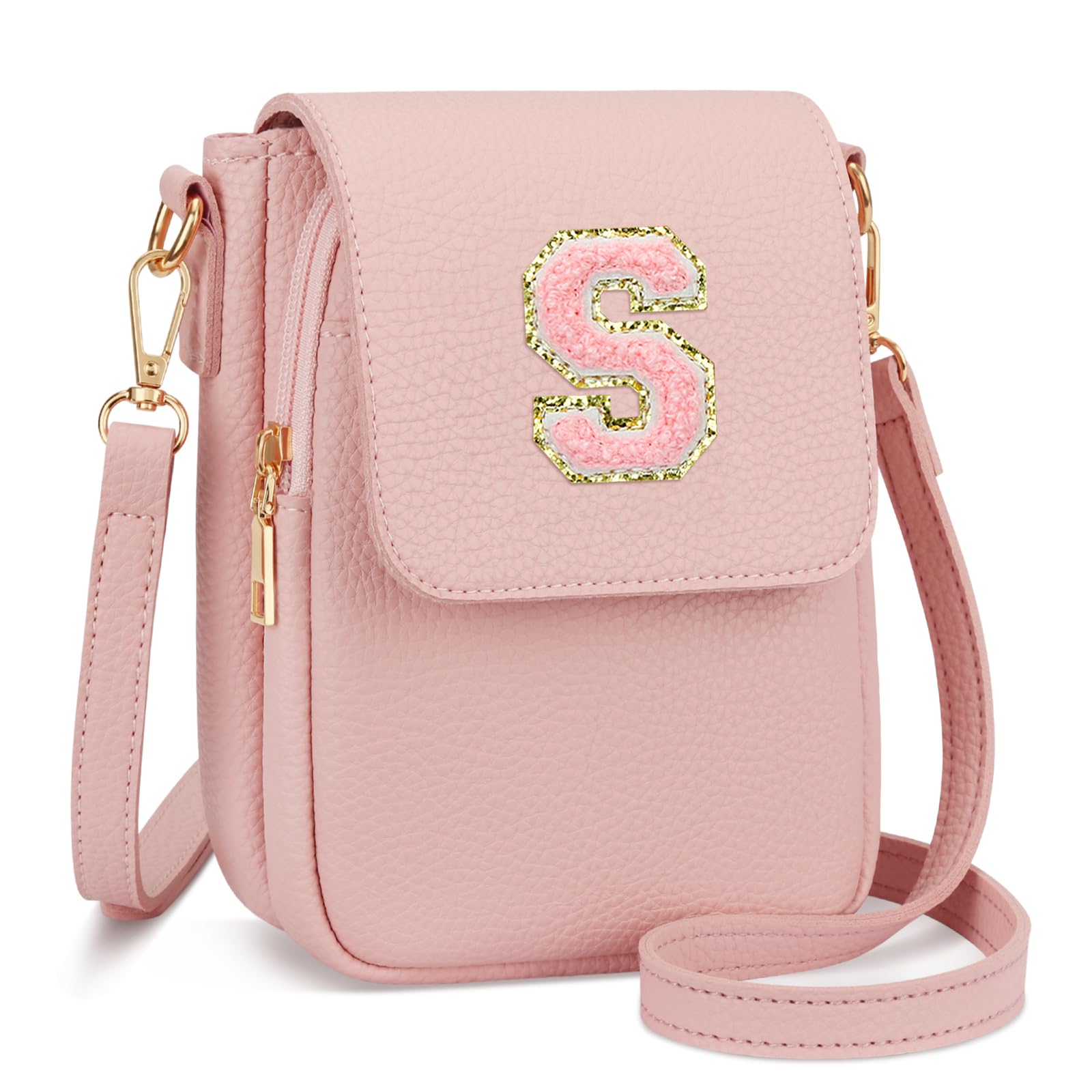 Gift for Girls Small Initial Cell Phone Purse Birthday Gift