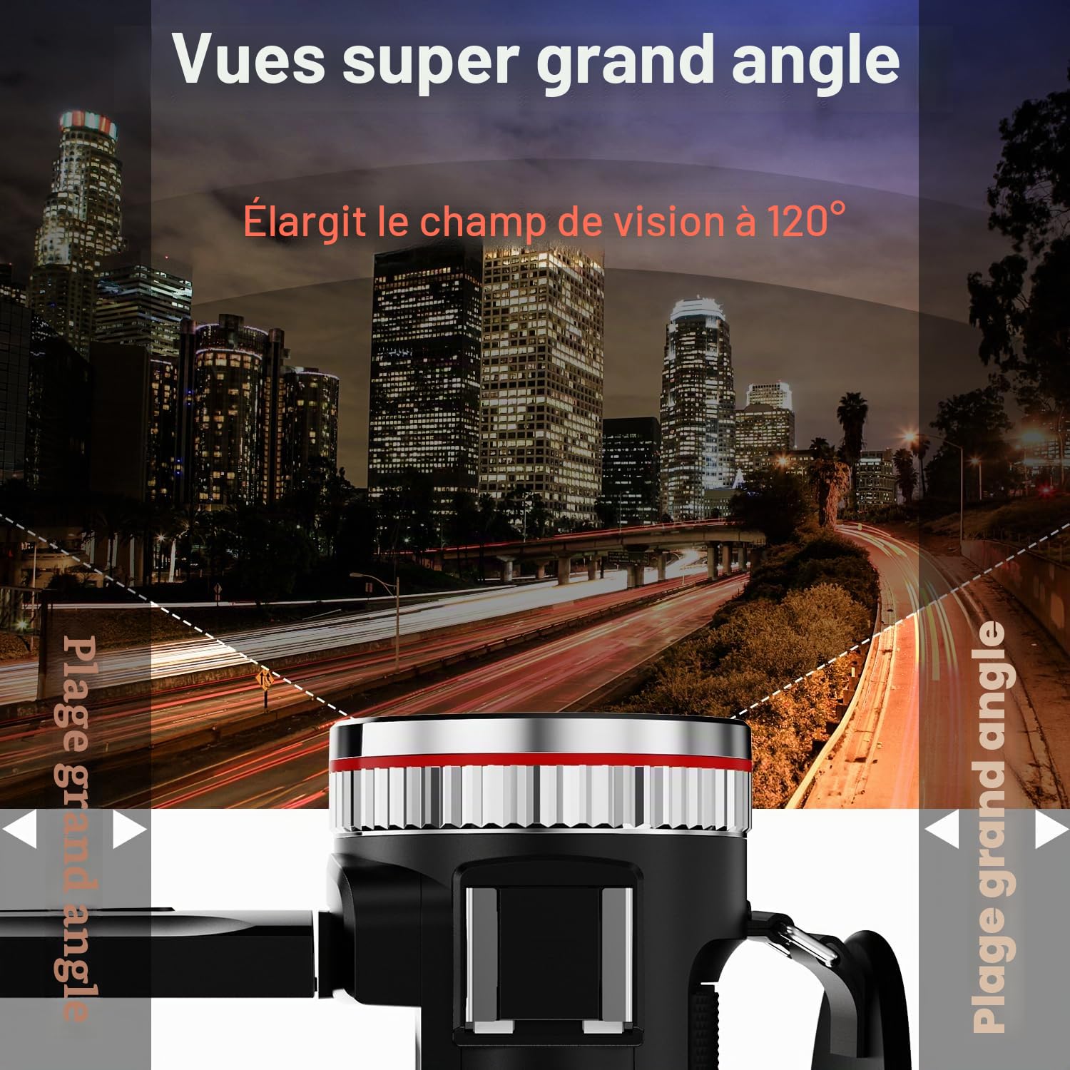 Caméra Vidéo 4K 64MP Caméscope Vlogging avec Écran Rotatif 270°, Carte 64 Go, Microphone, Stabilisateur, Télécommande, 2 Piles