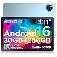 DOOGEE U11 PRO 2025 Tablet Android 16, 30GB+256GB/2TB Gemini AI