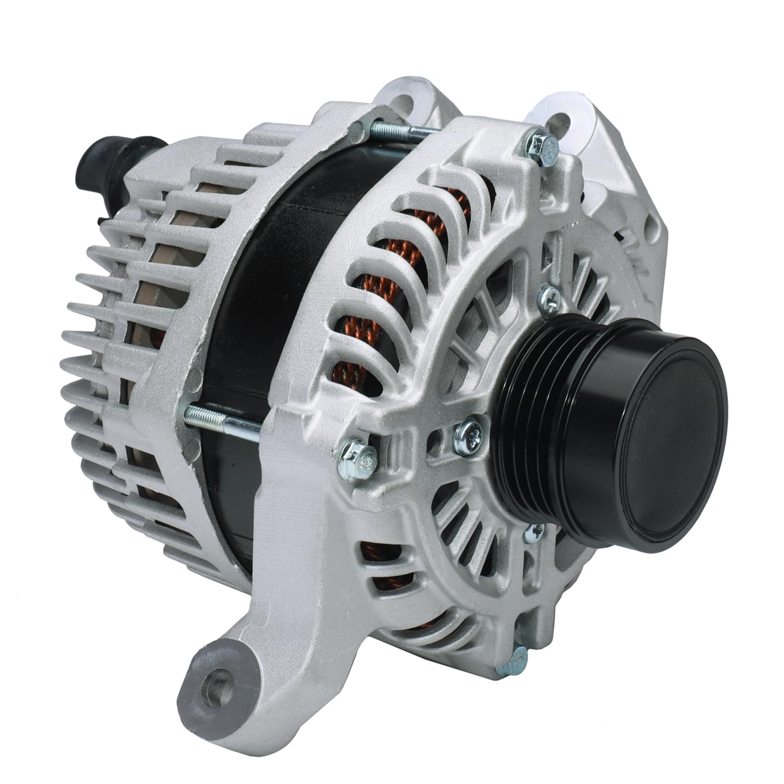 Photo 1 of KALANBAY 13552642 Alternator For 2018-2022 Chevrolet Traverse V6 3.6L, 2018-2022 Buick Enclave V6 3.6L, 2.0L 2.3 L 2.5L, 12V 170A Clockwise 6-Groove Pulley