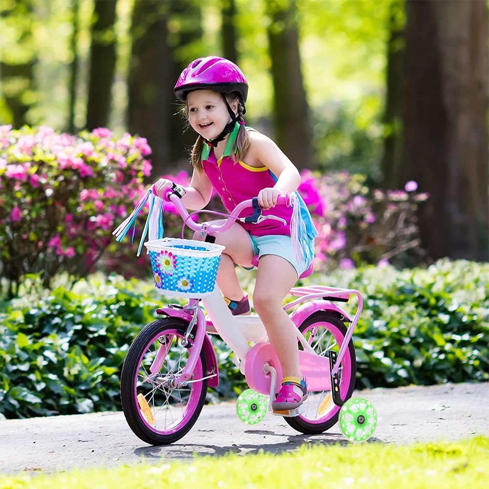 Roues Stabilisatrices Universelles Pour Vélo Enfant - Caoutchouc Et Acier, Réglables, Pour Tailles 12 à 20 Pouces