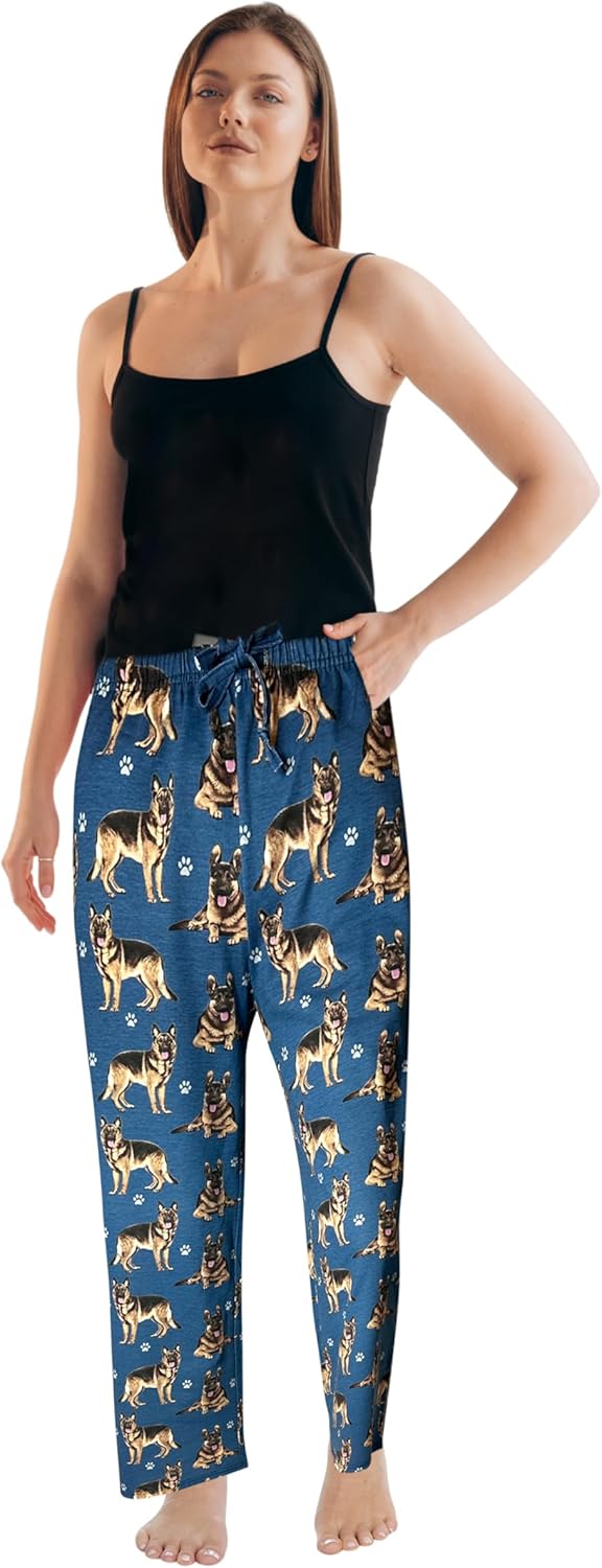 Pet Lover Pajama Pants – New Cotton Blend - All Season - Comfort Fit Lounge Pants for Women and Men - 27 Breeds Available - Image 4