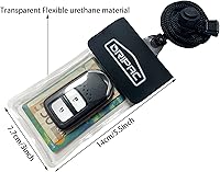 Vista 3 de DRIPAC Estuche impermeable para llaves de coche Llavero impermeable Billetera impermeable Funda impermeable para llaves, identificación, tarjeta