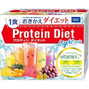 Amazon.co.jp: DHCプロティンダイエット ライトテイスト