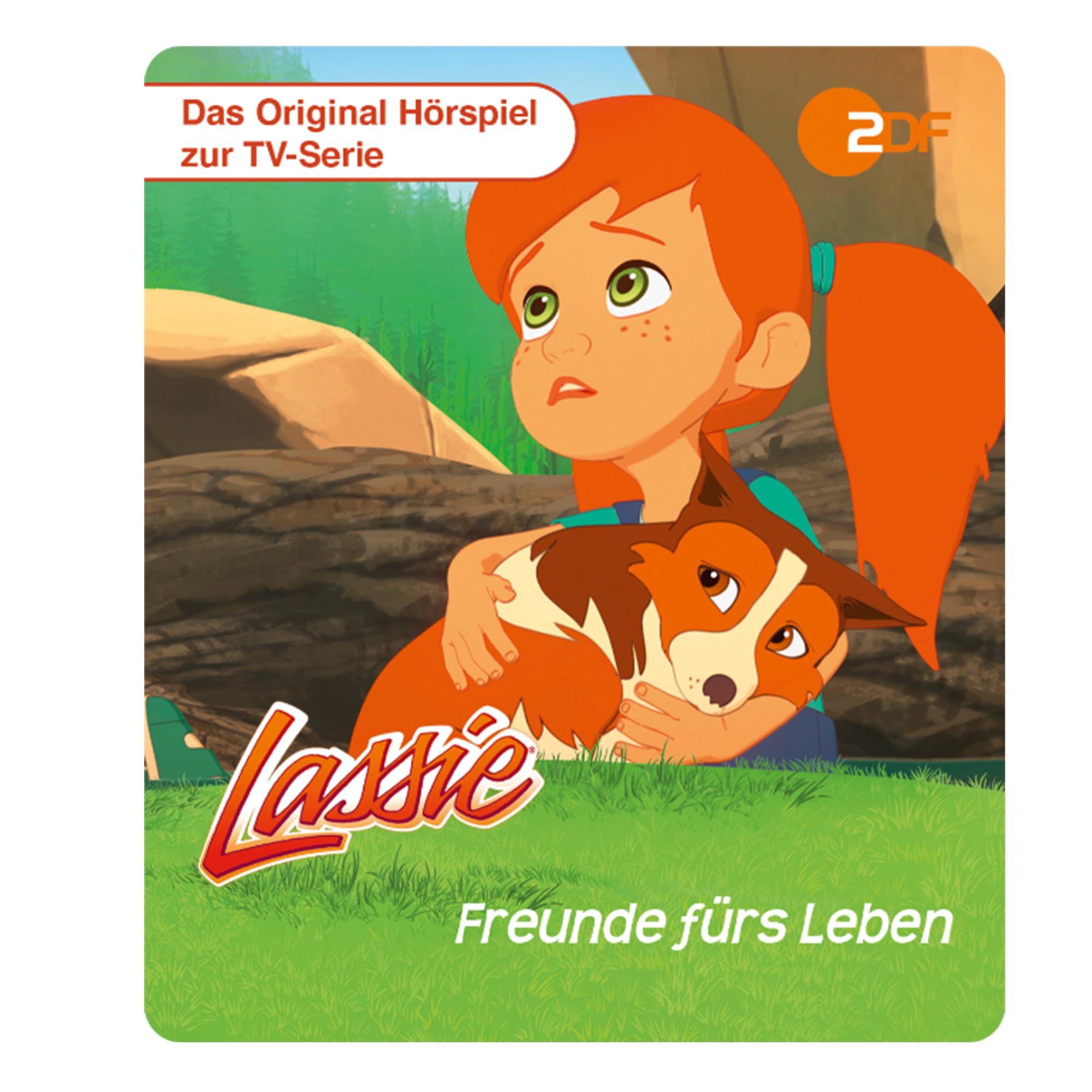 tonies Ascolto per Toniebox, Lassie Amici per la vita, Gioco di ascolto per bambini dai 4 anni in su, tempo di gioco circa 50 minuti