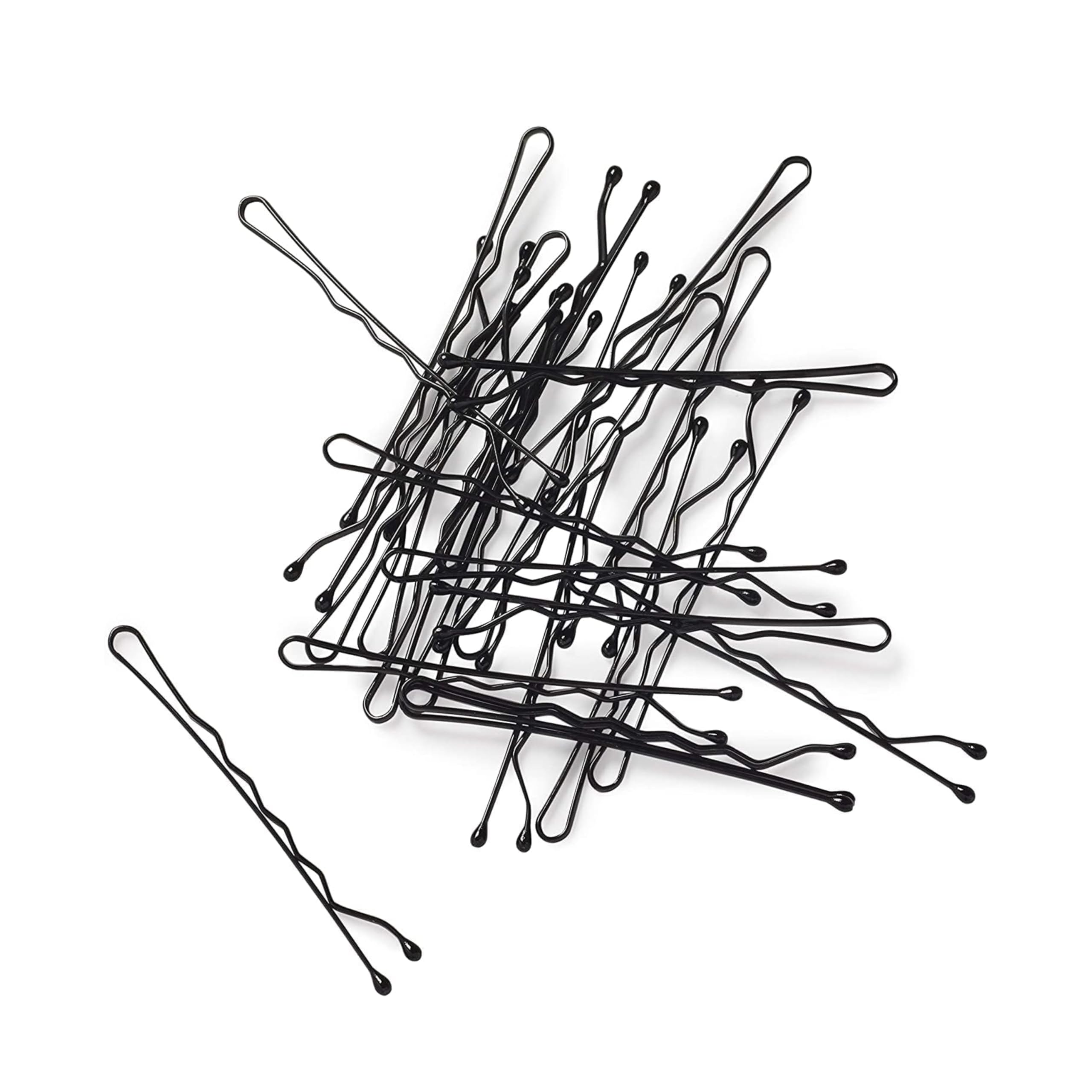 Manicare 24 forcine ondulate nere da 5 cm, per tenere i capelli in posizione, acconciature, chignon, acconciature, acconciature, acconciature, acconciature, acconciature, acconciature, forti, sicure,