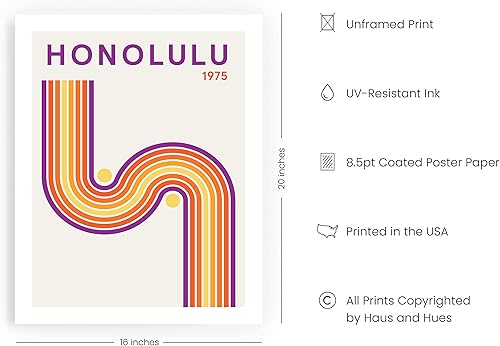 Vista 497 de HAUS AND HUES Evil Eye Decor - Navy Blue Wall Art, Evil Eye Wall Decor, Mykonos Artwork, Evil Eyes Print, Big Eyes Painting Print, Evil Eye Poster