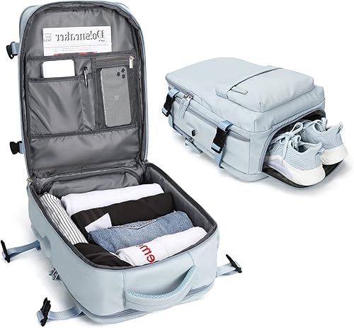 Miniatura 2 de Mochila de viaje grande para mujer, mochila de transporte, mochila de senderismo impermeable, mochila deportiva al aire libre, mochila casual para