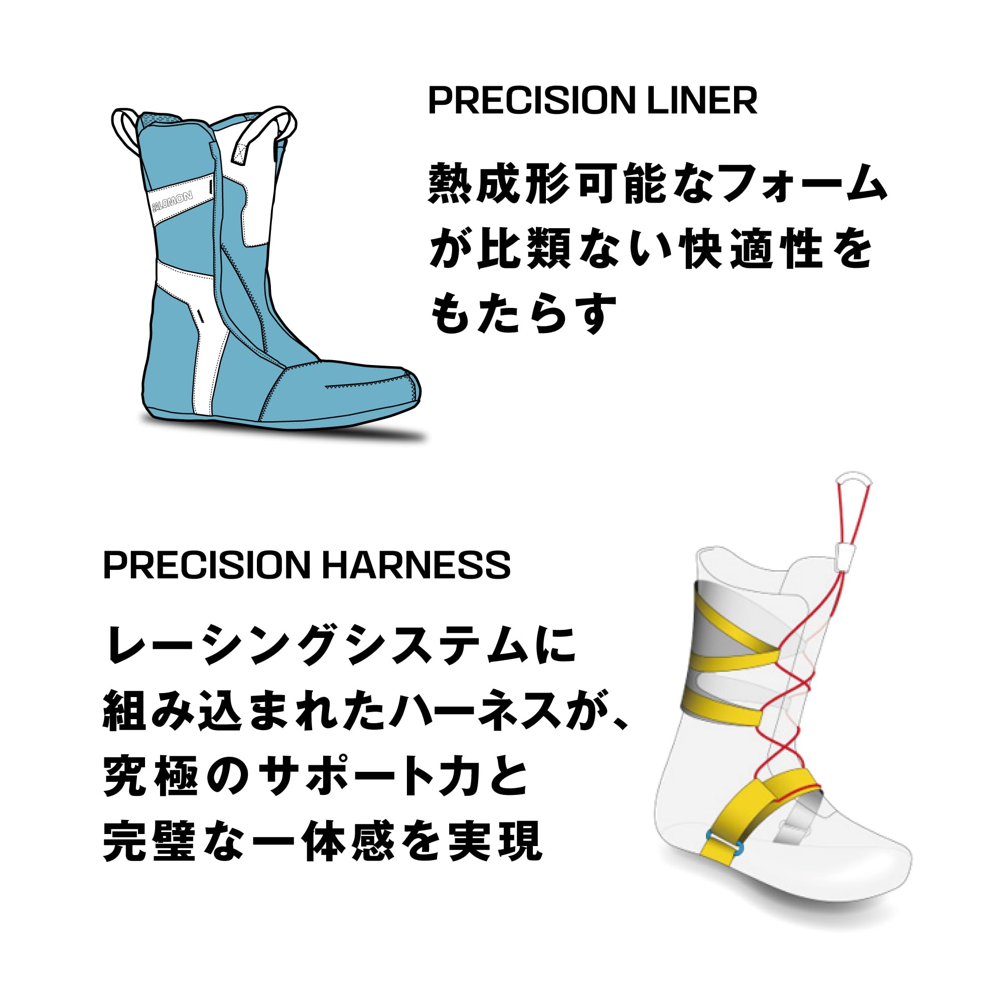 Amazon | サロモン(SALOMON) スノーボードブーツ VISTA DUAL BOA