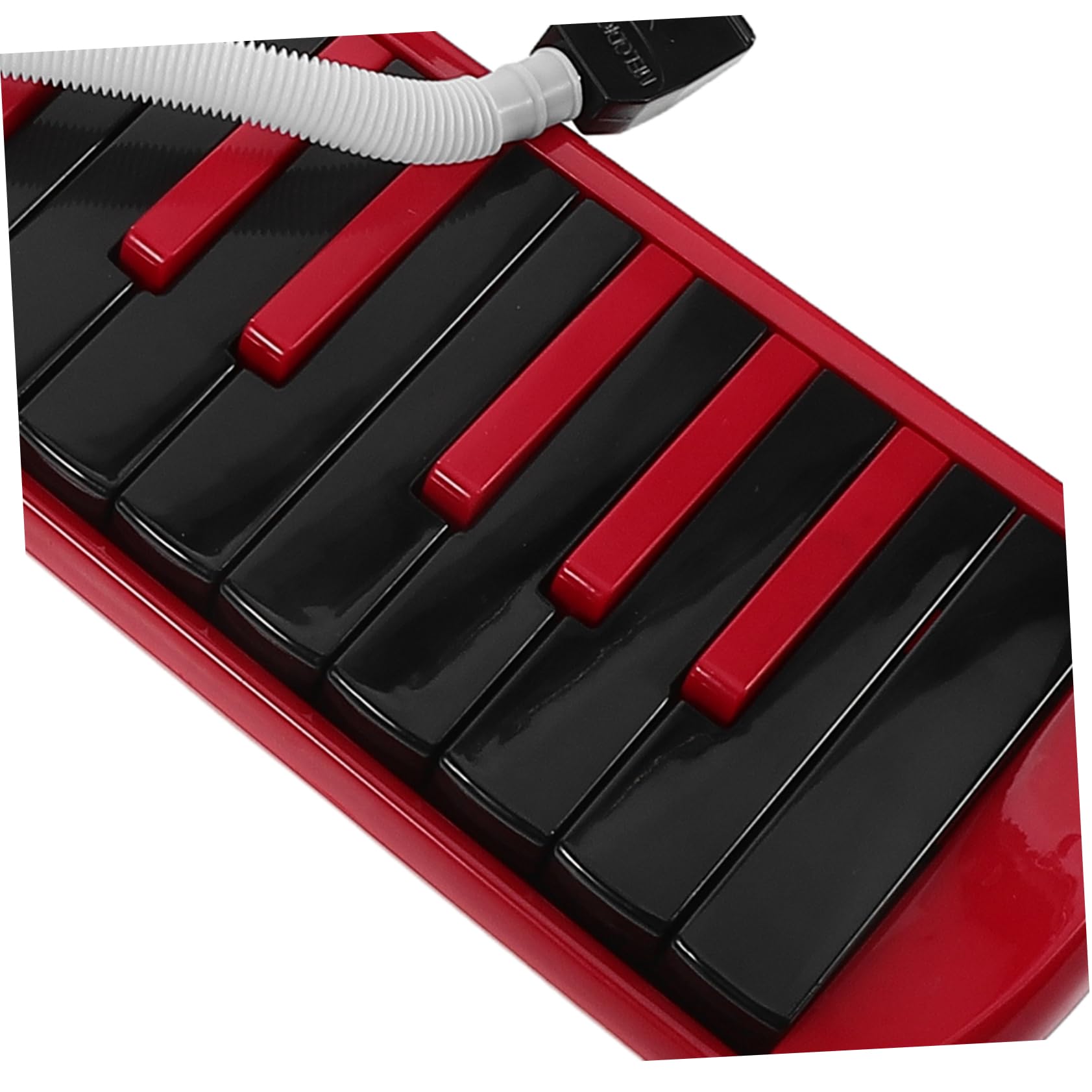 Yardwe 32-tasten Melodica Sopran Luftklavier aus Abs Leicht und Tragbar mit Mundstück Schlauchset und Eva Case für Anfänger und Erwachsene