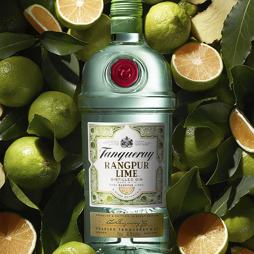 Tanqueray Rangpur Lime Distilled Ginebra, 700 ml