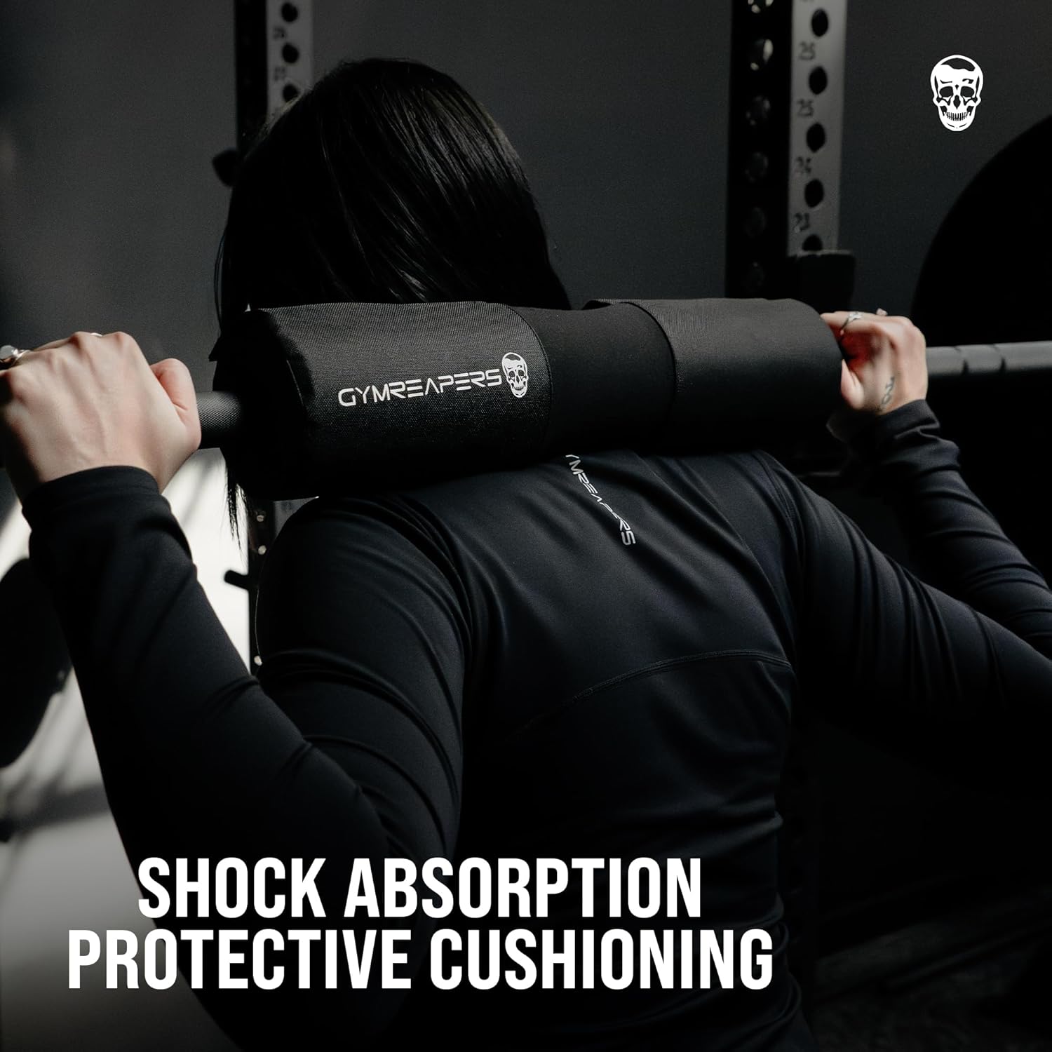 Gymreapers Barbell Squat Pad - Protective Bridge Pad For Hip Thrust, Squats, Lunges - Hip Support, Neck Protection For Bar