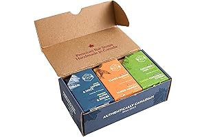 360 Feel Men's Soap Crate 61, Canadian-Crafted Natural Goodness for Dry Skin