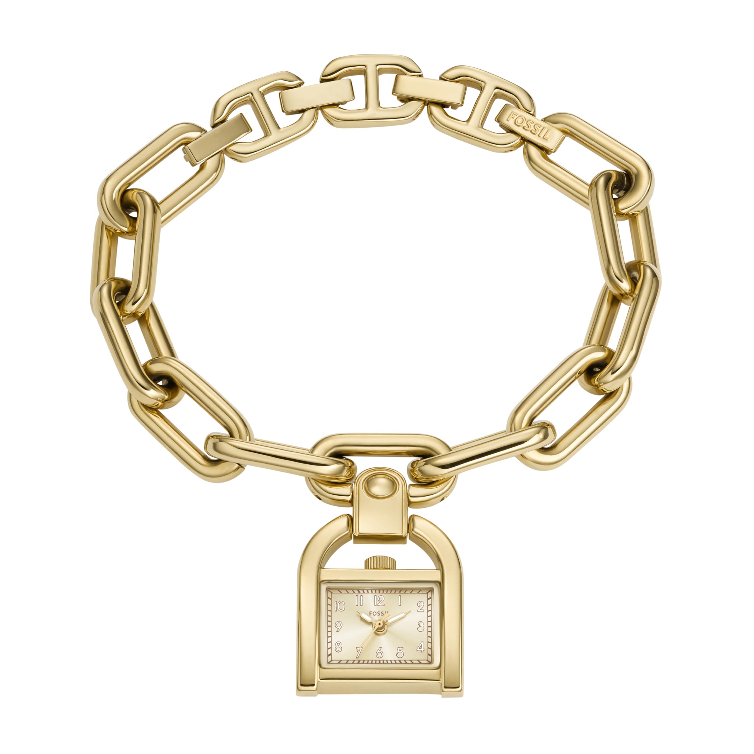 Fossil Stainless Steel Analog Gold Dial Womens Watch-Es5372, Band Color:Gold (B0D955TWBR) Amazon Price History, Amazon Price Tracker