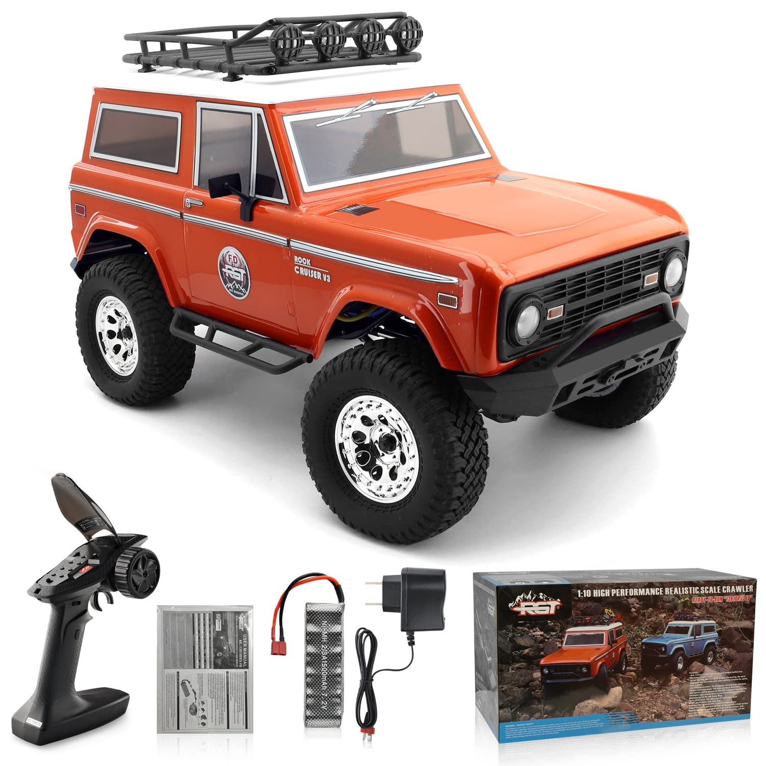 Amazon.co.jp: RGT RC クローラー 1:10 4WD オフロードロック