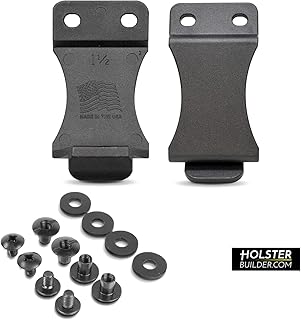 HolsterBuilder 1.5 inch 4-Pack Quick Clips with Hardware