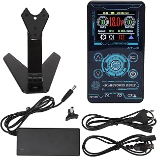 Digital Tattoo Power Supply Touch Screen Power Source for Coil Rotarys Tattoo Machines Gun kit Digital Tattoo Power Supply Strong Start LED Voltage Adjustable Timing Tattoo Power 100‑240V(#2)