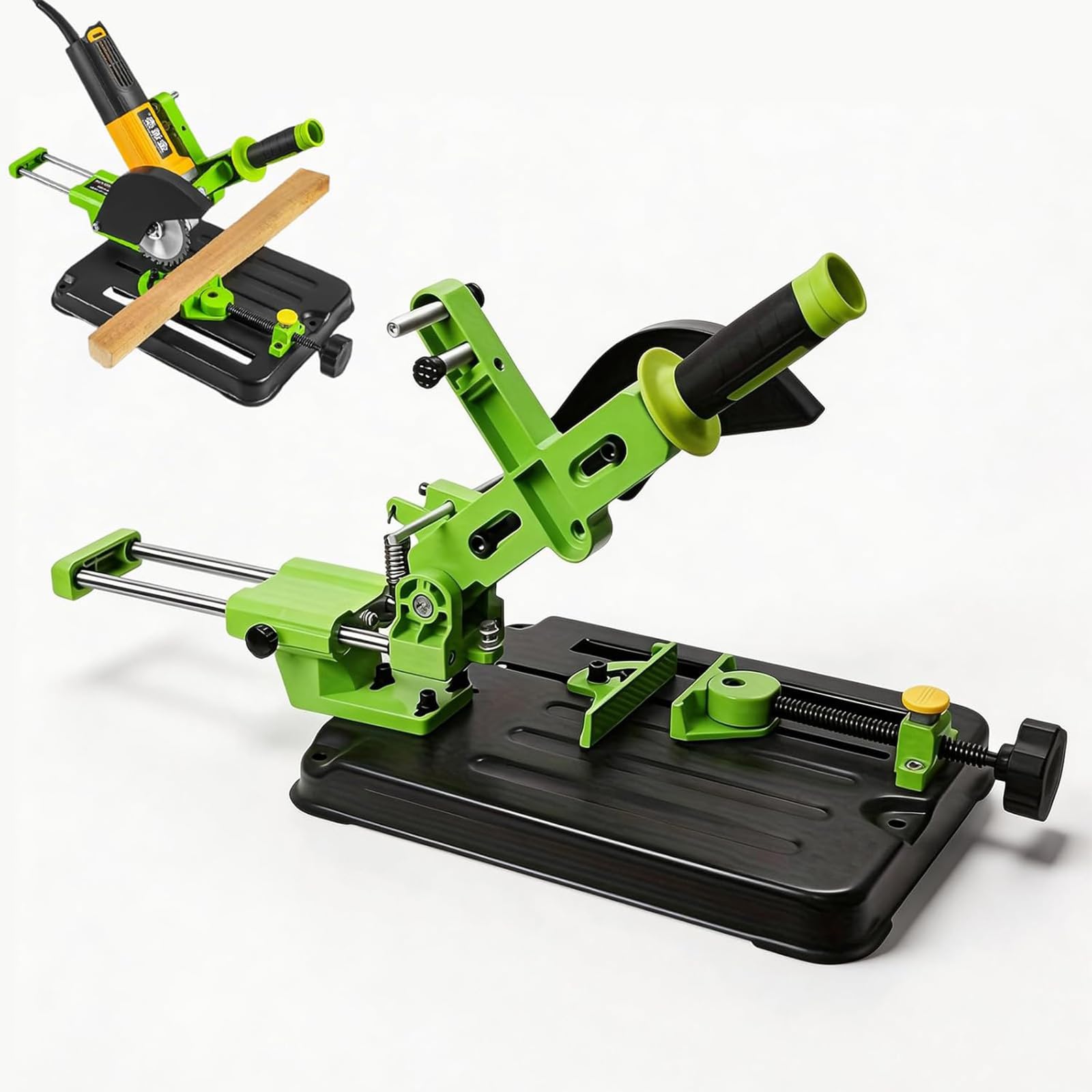Soporte para Amoladora Angular Universal, Base de Corte Ajustable 45°