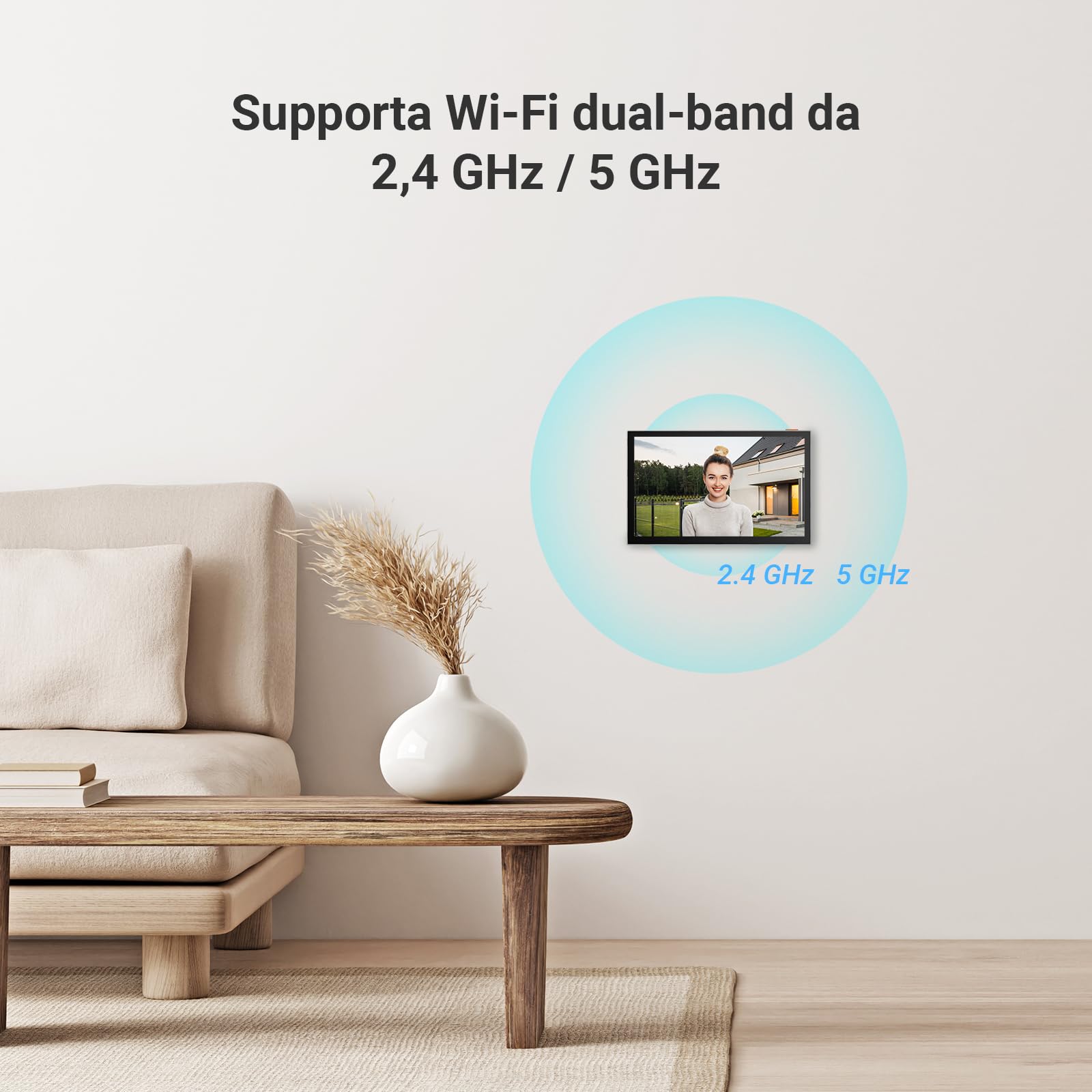 EZVIZ HP7 2K Videocitofono Kit con Citofono x2 e Schermo Tattile a Colori da 7 Pollici — immagine 5 di 14