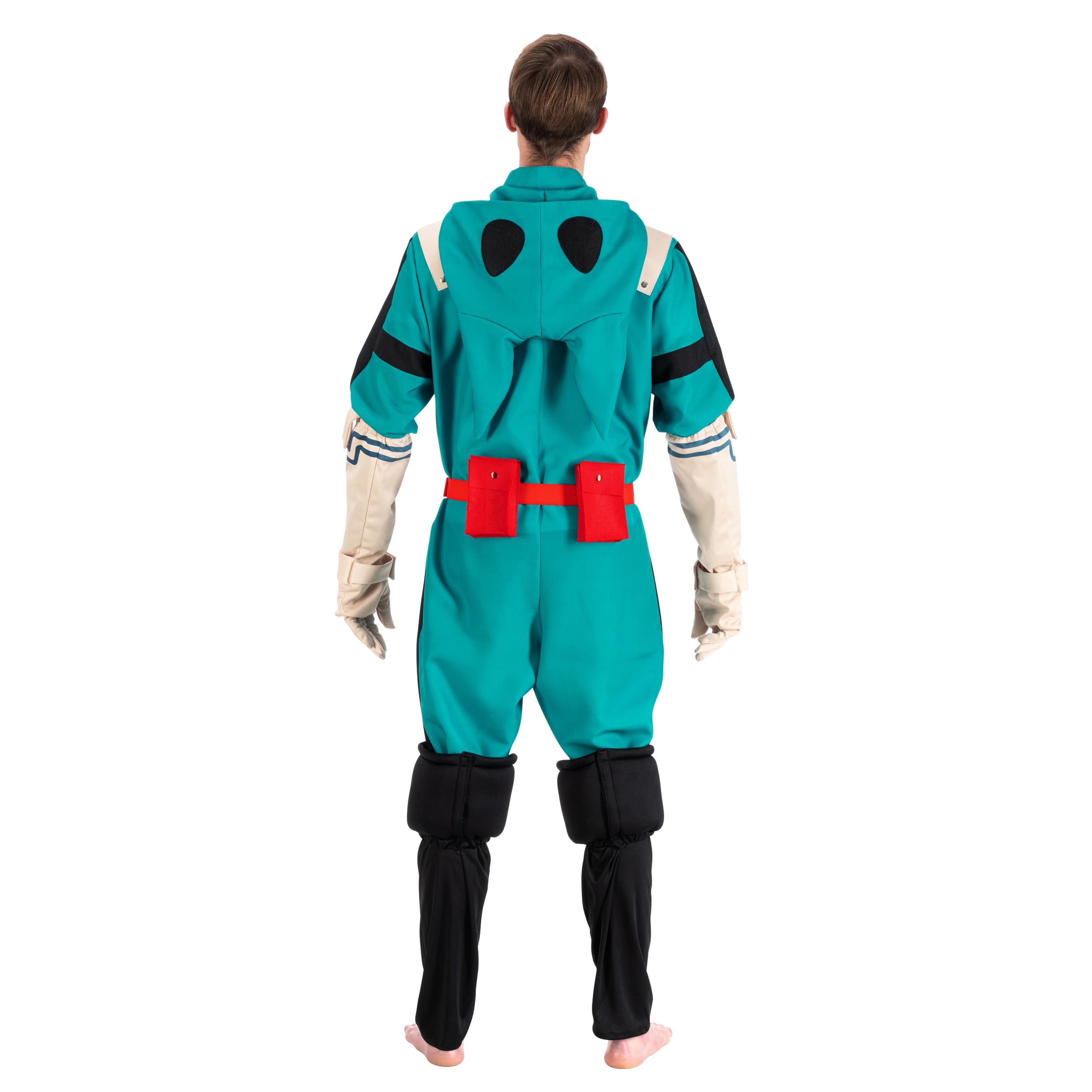 Chaks Costume Deku pour homme, Izuku Midoriya, My Hero Academia, combinaison anime avec accessoires pour carnaval et bande dessinée