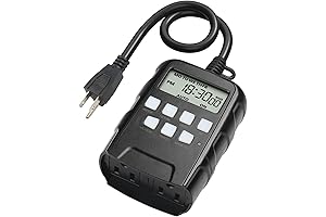 BN-LINK 7 Day Outdoor Heavy Duty Digital Programmable Timer