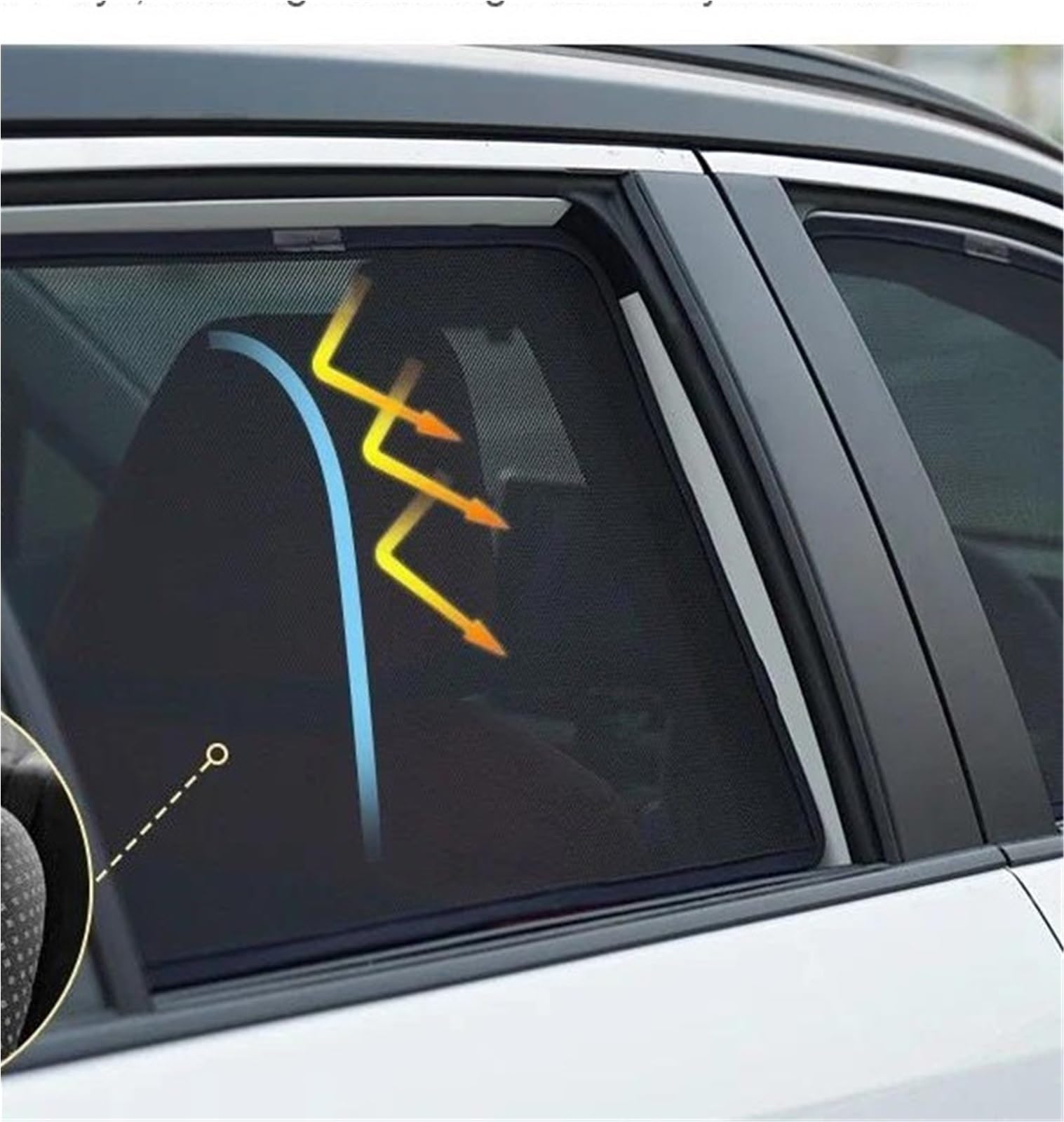 Parasoles Laterales Para Jeep Para Grand Para Cherokee 4 Dr Suv 2014-2021 Parasol Ventana Coche Cortina Magnética Parabrisas Delantero Malla | Car Window -6Pcs