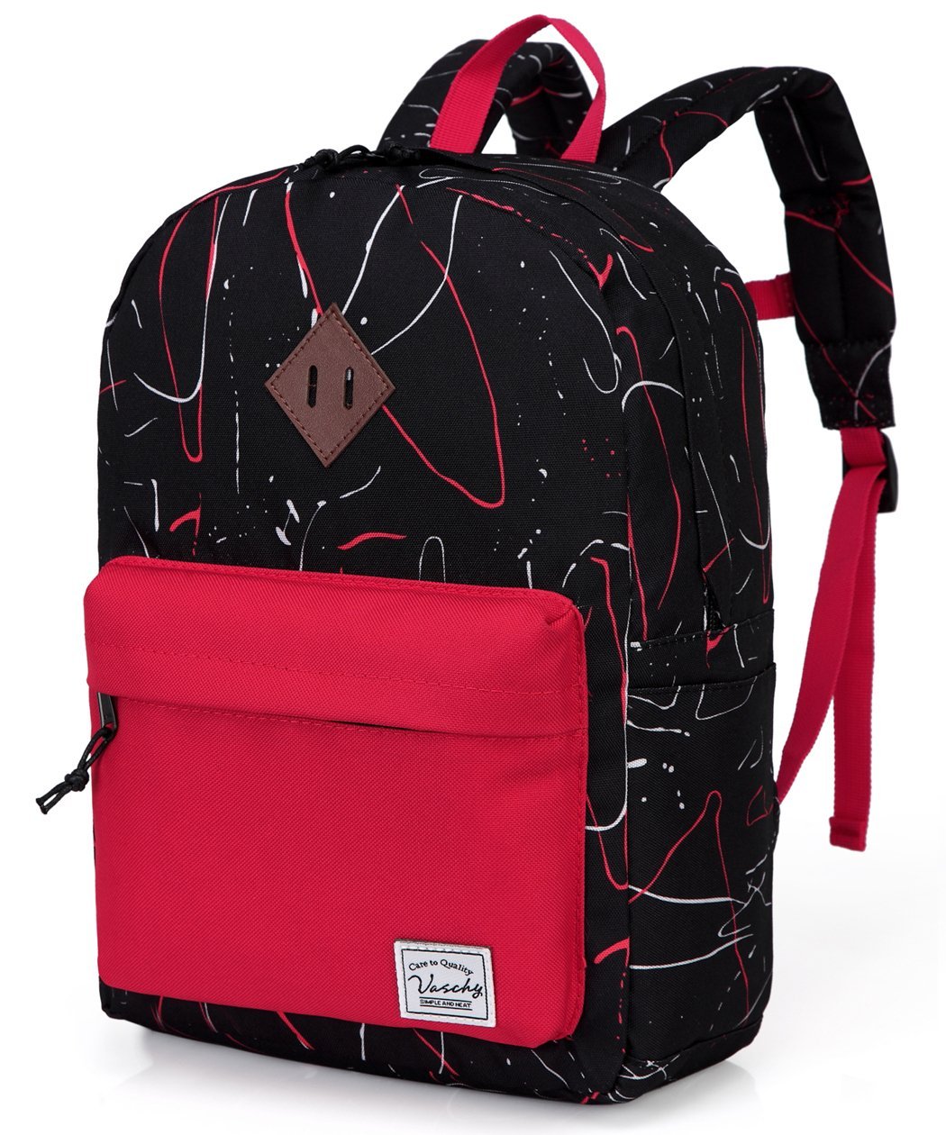 VASCHY Kids Backpack, Cute Lightweight Preschool Backpack for Toddlers Boys Girls