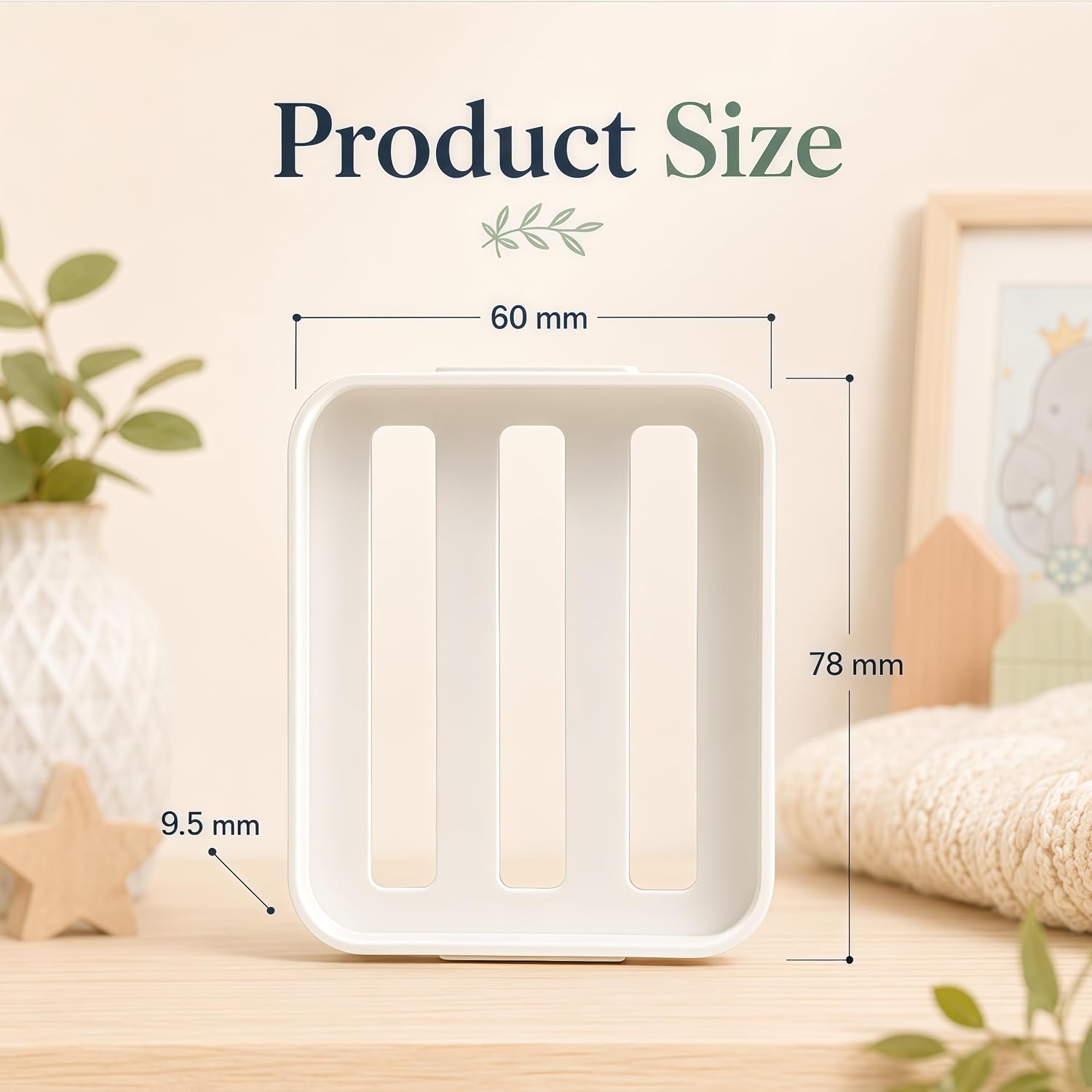 Filter Holder Replacement Compatible with Diaper Genie Complete, Deodorizing Cartridge Support Frame for Diaper Pail Odor Control 3Pcs