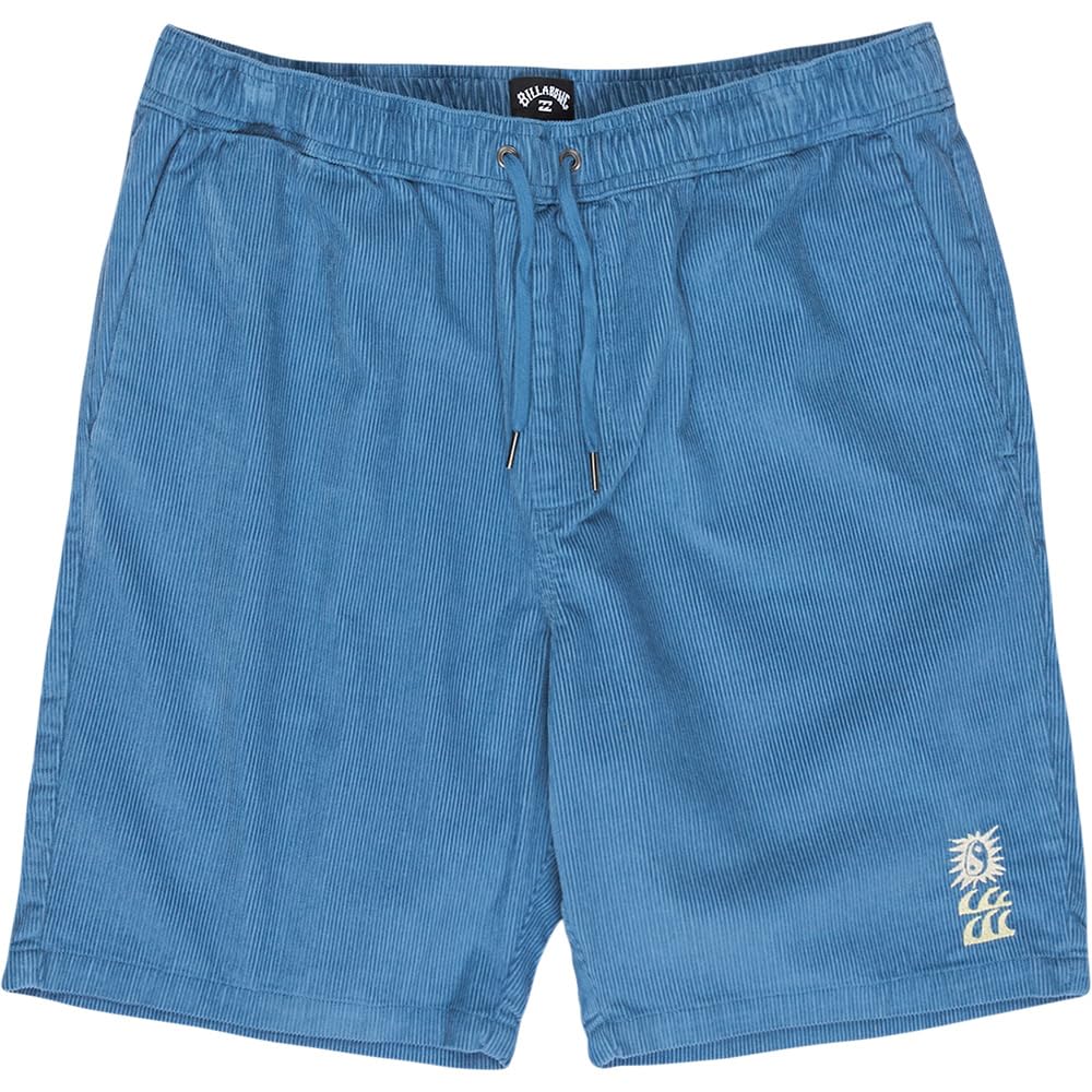 BILLABONG Elastic Waist Walkshorts Larry Cord Mens Green