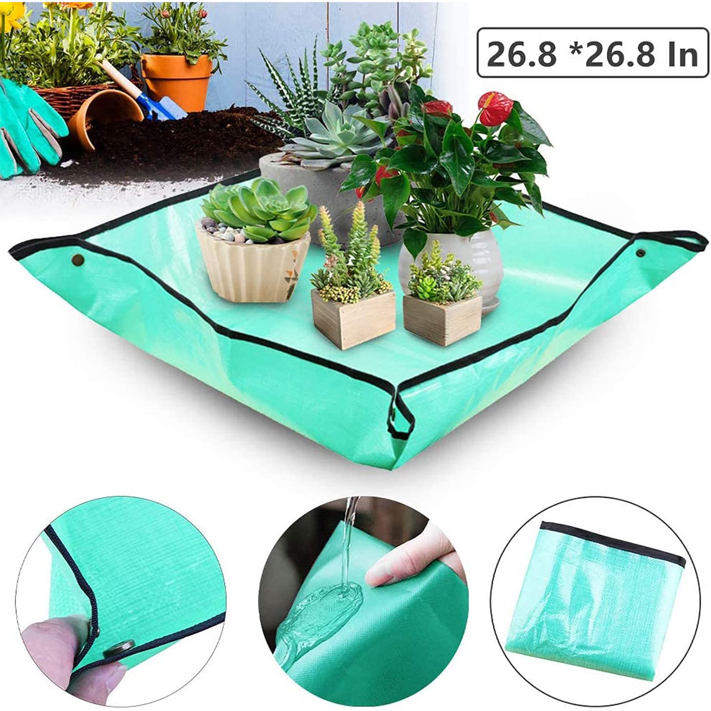 Polymères De Plantation Pliables Imperméables,tapis De Rempotage Pour
