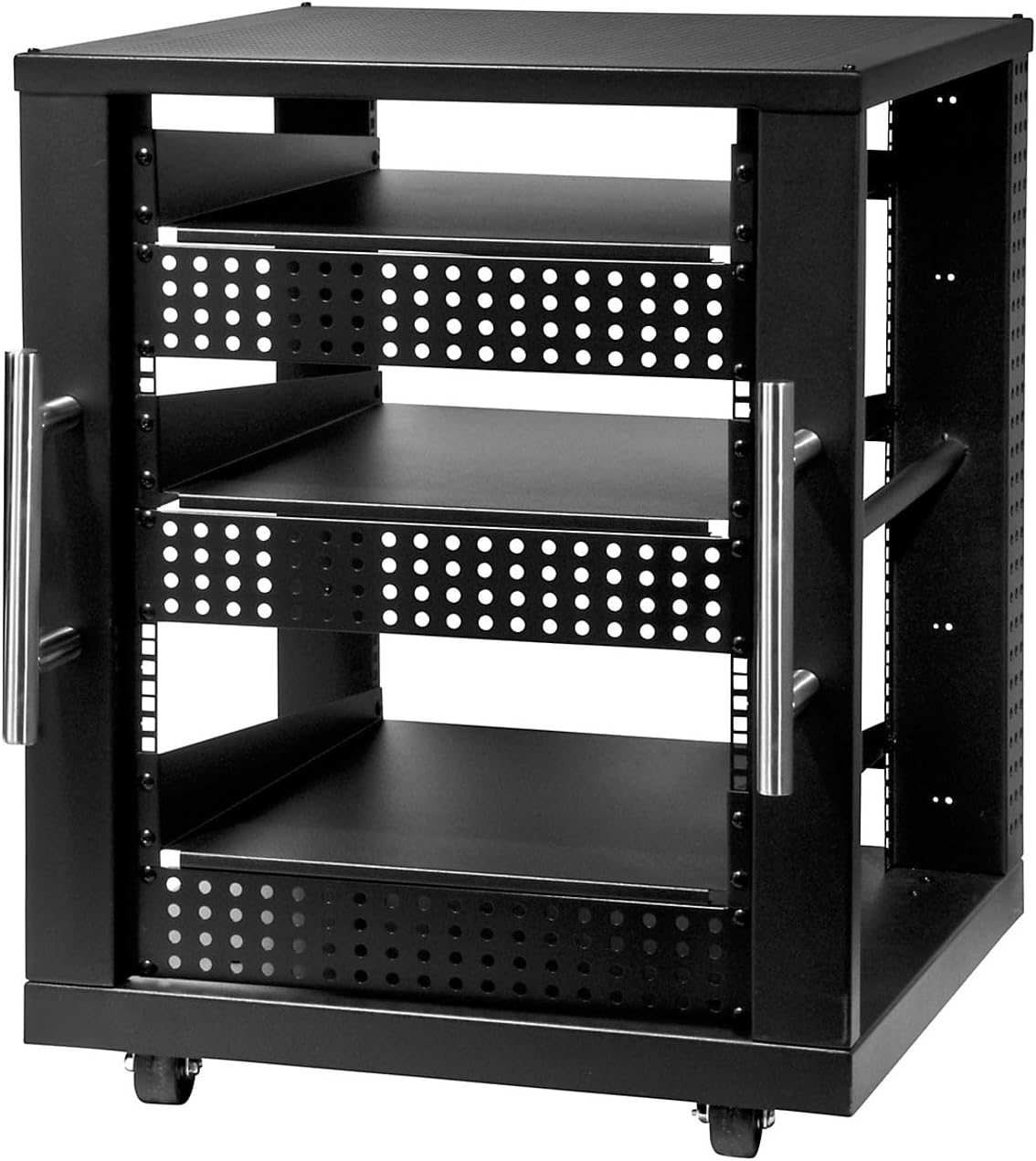 Amazon.com: Peerless AVM A/V Component Rack System, MEDIUM/00-00 (Black ...