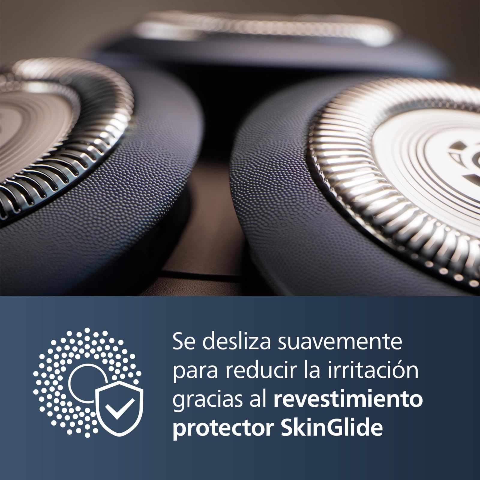 Philips Serie X5000 Afeitadora Eléctrica Hombre, Máquina de Afeitar Barba, 27 cuchillas, Cuida la piel, Cabezal flexible 360º, 50min de uso, En Seco y Húmedo, Recargable, X5012/00, Naranja