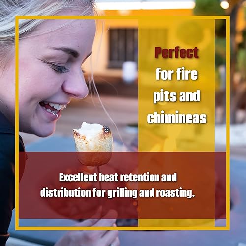 Miniatura 6 de Rocas de lava volcánica de alta calidad, 9 libras, 100% puras, ordenadas a mano de 1-3 pulgadas para fogatas, parrillas de gas, acuarios y plantas