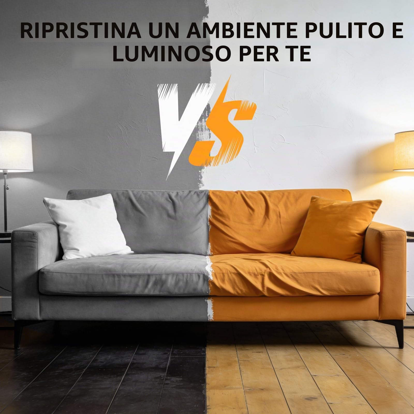 Rullo per Pittura 23 Pezzi: DEKO Kit Rulli per Imbiancare Casa, Kit Rullo Pittura con Vassoio, Pennelli, Nastro, Telo Anti-Polvere, Pitturare Casa e Interne - per Dipingere Pareti, Soffitti, Porte
