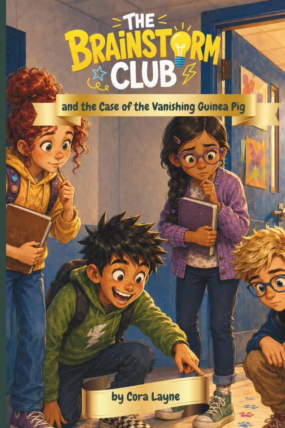 The Brainstorm Club and the Case of the Vanishing Guinea Pig: A Funny School Mystery About Friendship, Fast Ideas, and Learning to Ask for Help
