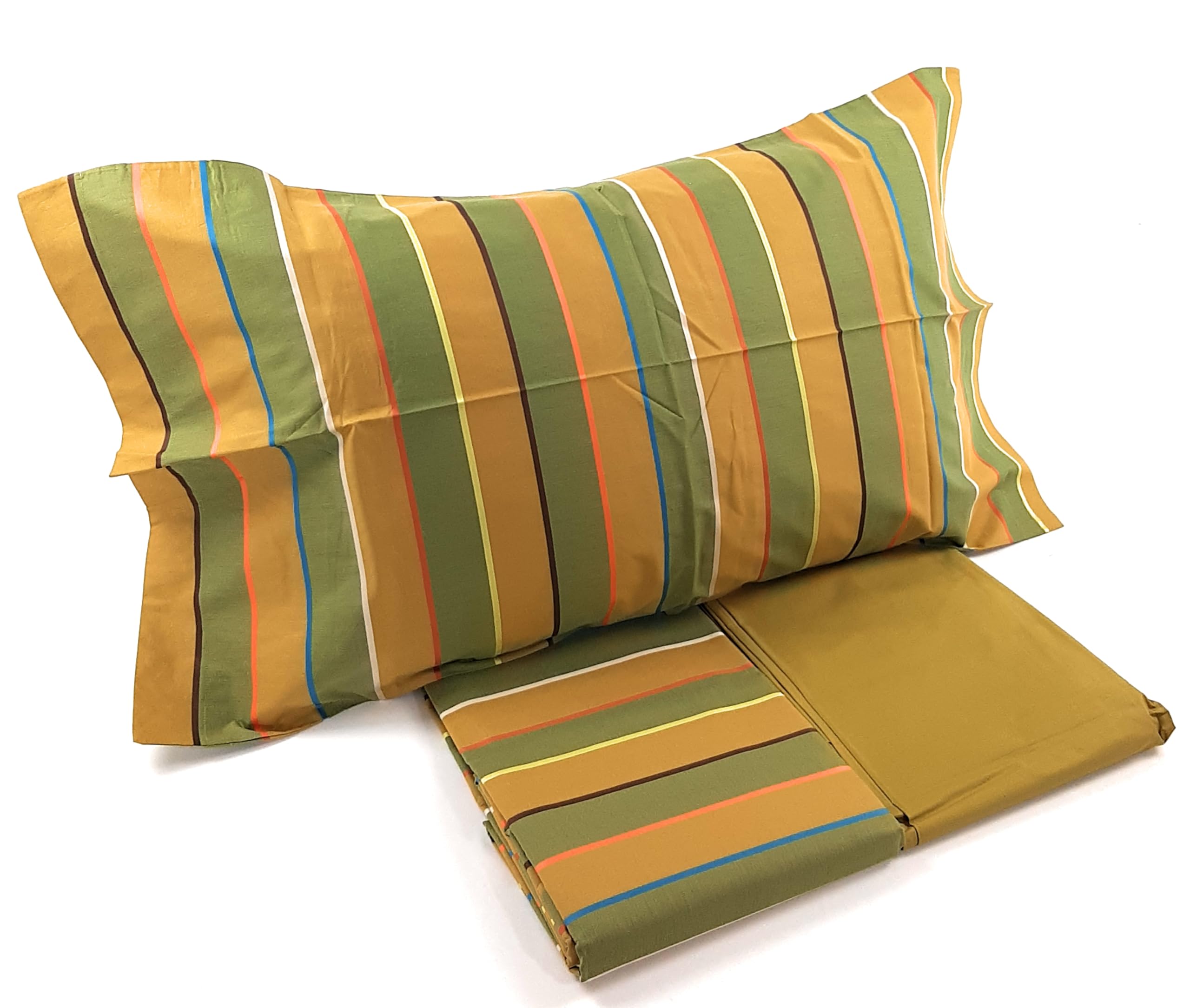 Parure de lit simple Bossi Cortina 5901 pour en finir avec les draps rudes qui boulochent